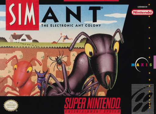 SimAnt - The Electronic Ant Colony  Snes